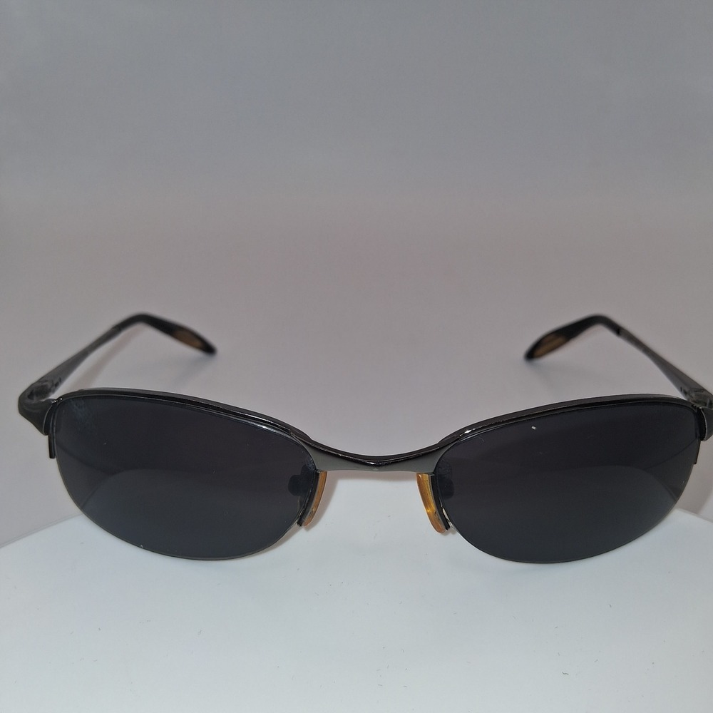 SUNGLASSES MADE IN ITALY 52-18-134 METAL HALF RIM